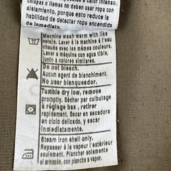 Carhartt Jacket Men;s 2XL J189 Tan Full Zip Bomber Coat Big & Tall Preowned READ - Picture 5 of 16